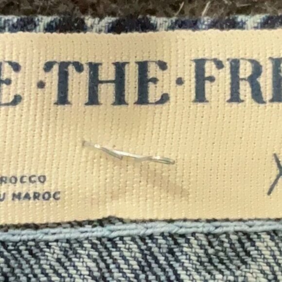 NWT Free People We The Free Je Suis Pret Barrel Jumpsuit Denim $148 - Picture 13 of 15